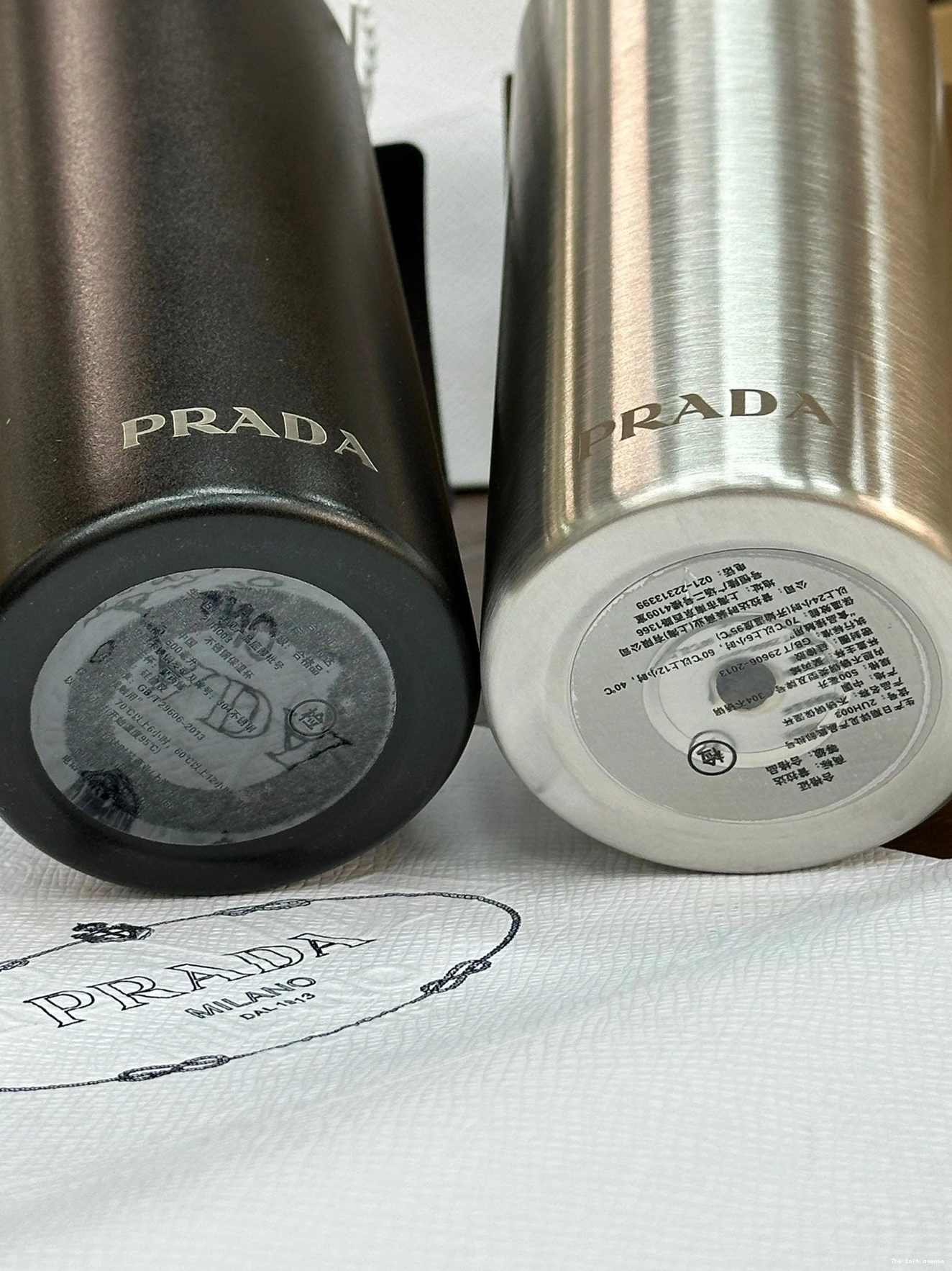 PRADA STEEL BOTTLE STAINLESS 2.0 0716